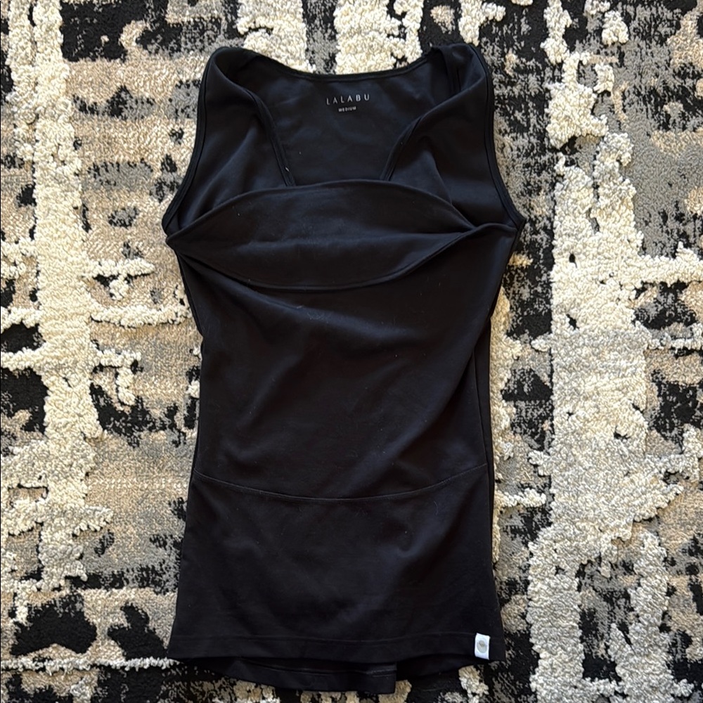 Lalabu Black Sleeveless Top